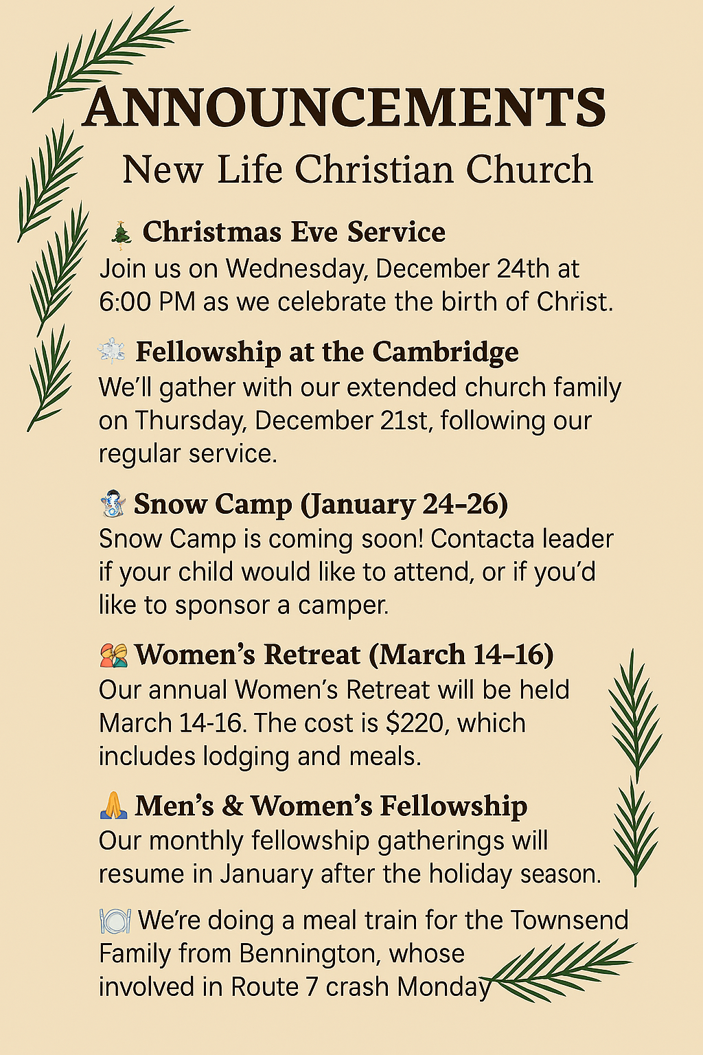 New Life Christian Church